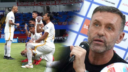 Thomas Doll Singgung Mental Pemain Persija setelah Kalah dari Borneo FC 3-1