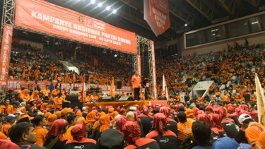 Putaran Terakhir Kampanye Partai Buruh Meng-Orange Kan Jakarta, Cabut Omnibus Law