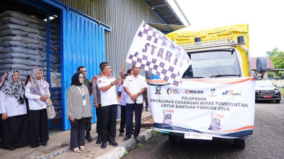 Instruksi Presiden, Pemkab Sinjai Salurkan Bantuan Beras ke KPM