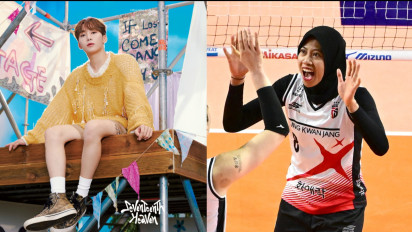 Idol K-Pop Saksikan Aksi Gila Megawati Hangestri Bersama Red Spark