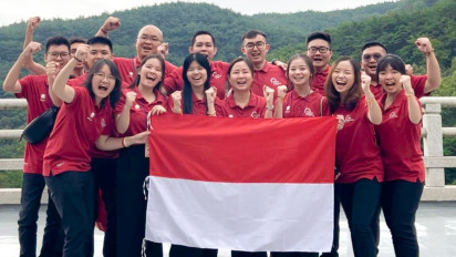 Tolak Golput, Pemuda Budhis di Surabaya Ajak Warga Gunakan Hak Pilih 14 Februari 2024