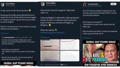 Dunia Maya Geger, Forum Militer dan Netizen X Berhasil Ungkap Hoaks Surat Diplomatik Tuduh Prabowo Korupsi