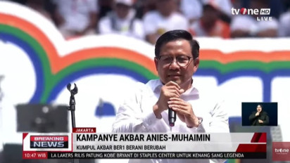 Cak Imin di Kampanye Akbar: Kalau Ada yang Curang Kita Slepet!