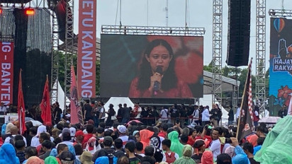 Anak Widji Thukul Hadir di Kampanye Akbar Ganjar-Mahfud, Langsung Tagih Janji Jokowi soal Temukan Ayahnya