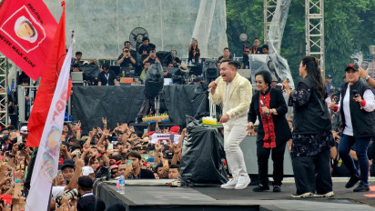 Diajak Joget Bareng King Nassar, Megawati Soekarnoputri Singgung Capres Suka Bohong