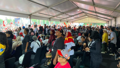 Hajatan Rakyat Semarang Ganjar-Mahfud, Ratusan Penyandang Disabilitas Diberi Ruang Khusus