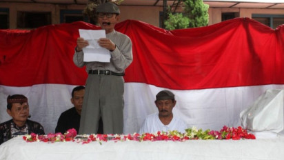 Budayawan Zawawi Imron Pimpin Ziarah Kebangsaan Jelang Pemilu 2024