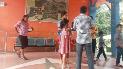 140 Wisawatan Kunjungi Medan Zoo pada Hari Raya Imlek