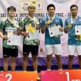 Pebulu Tangkis Ganda Putra Indonesia Boyong Gelar Sri Langka International Challange 2024