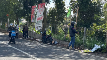 Bawaslu KBB Pastikan APK di Bandung Barat Ditertibkan Habis Tak Tersisa