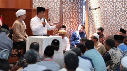 Masa Tenang Pemilu, Anies Silaturahmi Bersama Aa Gym: Ngobrol dari Hati ke Hati