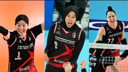 Formasi Segitiga Mematikan Red Spark, Megawati Hangestri Jadi MVP