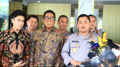 Henry Yosodiningrat Sambangi Baharkam Polri untuk Klarifikasi Ucapannya soal Polri Tak Netral di Pemilu 2024