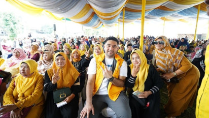 Rahmaddian Shah Berikan Hadiah Umrah Ke Pengurus Golkar 21 Kecamatan 