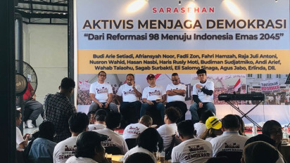 Meski Beda Pilihan, Aktivis 98 Buat Forum Ingatkan Tetap Jaga Demokrasi