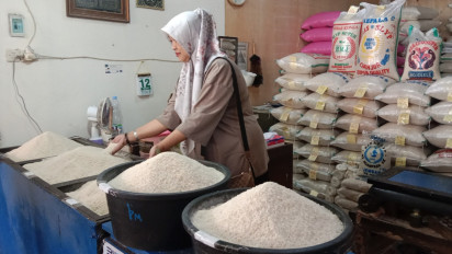 Harga Beras dan Telur di Pasar Tagog Bandung Barat Kian Naik, Pedagang Kesulitan Cari Stok Harga Murah