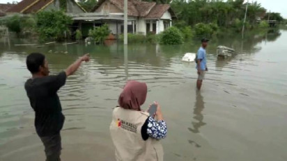 Terdampak Banjir, Puluhan TPS di Lampung Terpaksa Pindah Lokasi