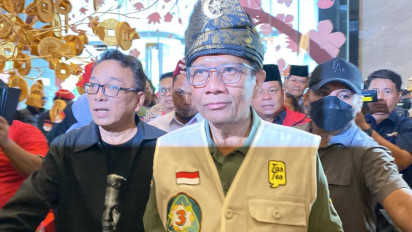 Hari Pencoblosan, Mahfud MD Bicara Takdir yang Harus Diperjuangkan