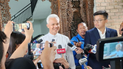 Nyoblos di Semarang, Ganjar Pranowo Mengaku Semeleh