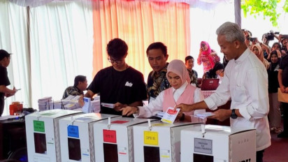 Bocorkan Isi Kertas Suara, Ganjar: Saya Coblos Foto yang Rambut Putih