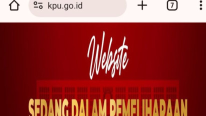 GAWAT! Situs Resmi KPU Tidak Bisa Diakses, Betty Epsilon: Sedang Dicek