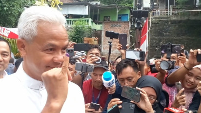 Pasangan Ganjar-Mahfud Menang Telak di TPS 11 Lempongsari Tempat Ganjar Nyoblos