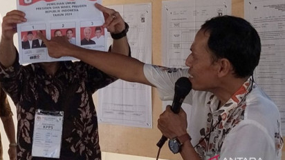 Pasangan Prabowo-Gibran menang di TPS Ketua PBNU