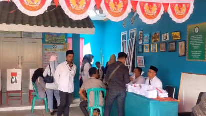 Diduga Curang, Surat Suara di TPS Bandar Lampung Ditemukan Sudah Tercoblos