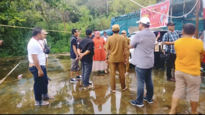 Hujan Deras Melanda, Belasan TPS di Baubau Dievakuasi