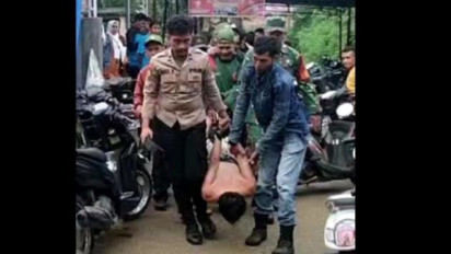 Heboh, Pemuda di Kepahiang Bengkulu Mabuk Ngamuk di TPS