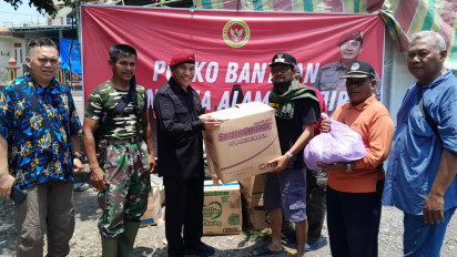 Korban Banjir Demak Masih Bertahan di Pengungsian, BIN Jateng Salurkan Bantuan Obat-obatan