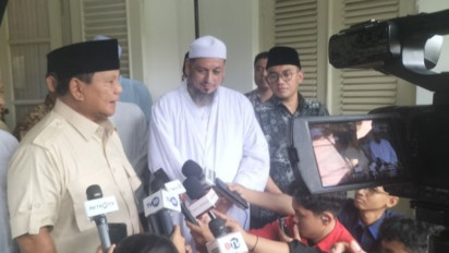 Minta Restu Habib Ali Kwitang, Prabowo: Agar Bisa Bertugas untuk Rakyat