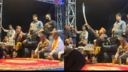 Acungkan Senjata, Habib Bahar Ancam Tak Akan Tinggal Diam Jika Ada Kecurangan dalam Pemilu 2024