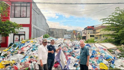 Cegah Pembuangan Langsung ke TPA,  Sampah APK Pemilu 2024 Dapat Dimanfaatkan Menjadi Seperti Ini