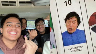 Mengenal Putra Kembar Komeng, Gaga Aldi dan Bagus Bukan Orang Sembarangan, Caleg DPD RI itu Sampai Rela Sekolahkan Anaknya di...