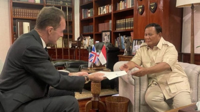Prabowo Mendapat Ucapan Selamat dari Perdana Menteri Inggris Rishi Sunak