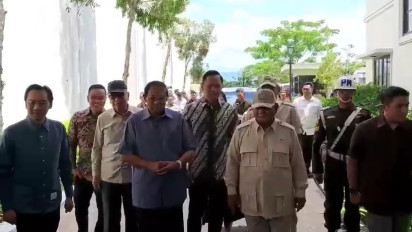 Unggul Sementara Versi Rekapitulasi KPU RI, Prabowo Sambangi SBY Minta Wejangan Jadi Presiden Ri ke-8