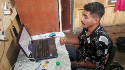 Erupsi Gunung Lewotobi Laki-laki, SMAS Sesado Hokeng Adakan KBM Daring