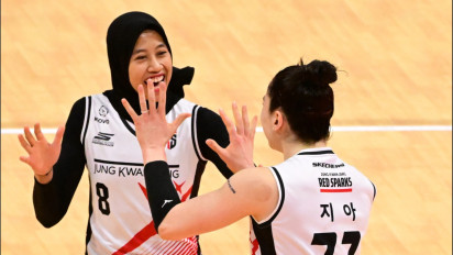 Reaksi Takjub Netizen Korea Atas Red Sparks Taklukkan AI Peppers, Trisula Maut Megawati, Gia dan Lee So-young Menakutkan