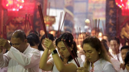 Ratusan Umat Tridharma di Gorontalo Gelar Sembahyang King Thien Kong