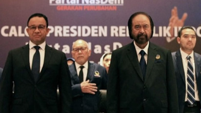 Sebelum Bertemu Jokowi di Istana, Surya Paloh Lebih Dulu Bertemu Anies