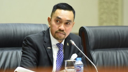 Ahmad Sahroni Bantah Pernyataan Istana yang Sebut Surya Paloh Memohon Bertemu Jokowi: Presiden Jokowi Mengundang!