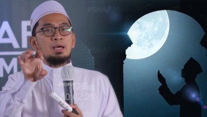 Nanti Malam Tolong Baca Dzikir Ini, Dosa Seumur Hidup Rontok, Walau Mengantuk Tapi Kata Ustaz Adi Hidayat…