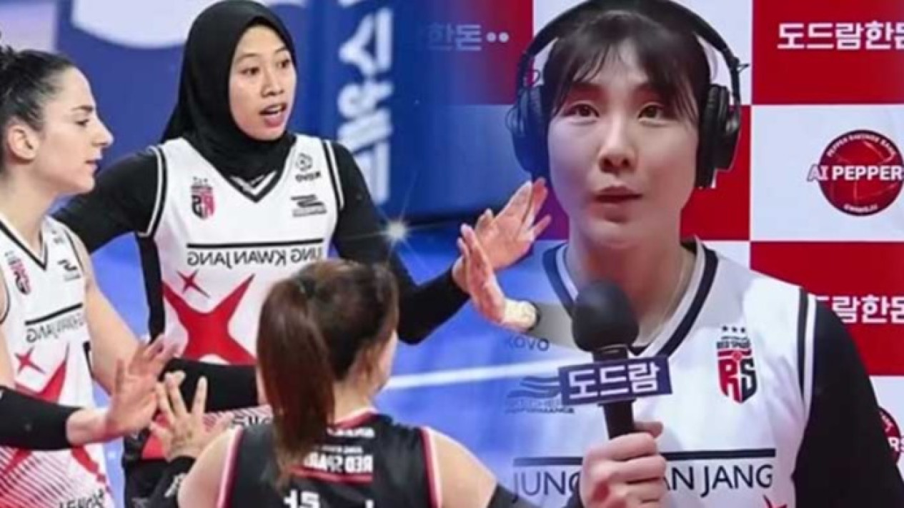 Kapten Red Sparks Kaget, Ofisial Pertandingan Tak Pilih Megawati Hangestri sebagai MVP di Laga Lawan AI Peppers, Menurutnya … 
            - galeri foto