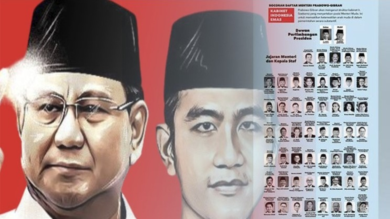TKN Bocorkan Sosok di Balik Beredarnya Susunan Kabinet Prabowo-Gibran, Rahayu sebut Pihak Eksternal
            - galeri foto