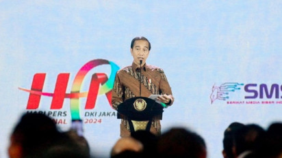 Hadiri Puncak Peringatan HPN, Jokowi Tanda Tangani Perpres Publisher Rights