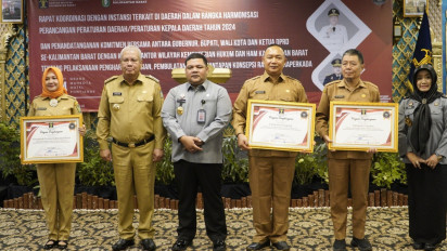 Kanwil Kemenkumham Kalbar Gelar Rapat Koordinasi Dalam Rangka Harmonisasi Perancangan Peraturan Daerah/Peraturan Kepala Daerah Tahun 2024