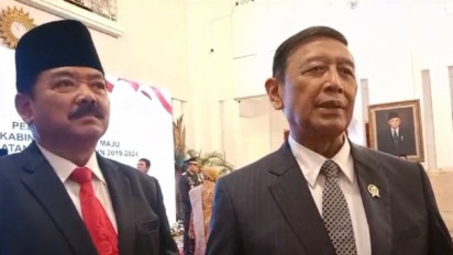 Wiranto Soal Pelantikan Menko Polhukam: Saya Percaya Pak Hadi Dapat Membantu Presiden