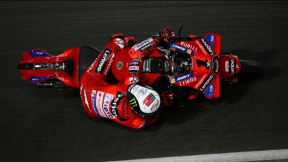 Pembalap MotoGp Francesco Bagnaia Kuasai 2 Hari Tes Pramusim di Qatar