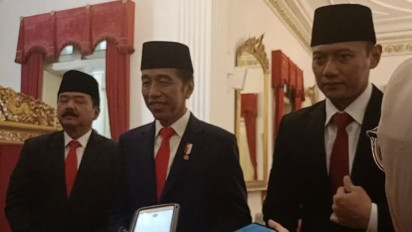 Jokowi Langsung Kasih Tiga Tugas Buat AHY Setelah Dilantik Jadi Menteri ATR